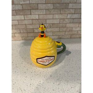 Disney Flower and Garden honey bee pot jar‎